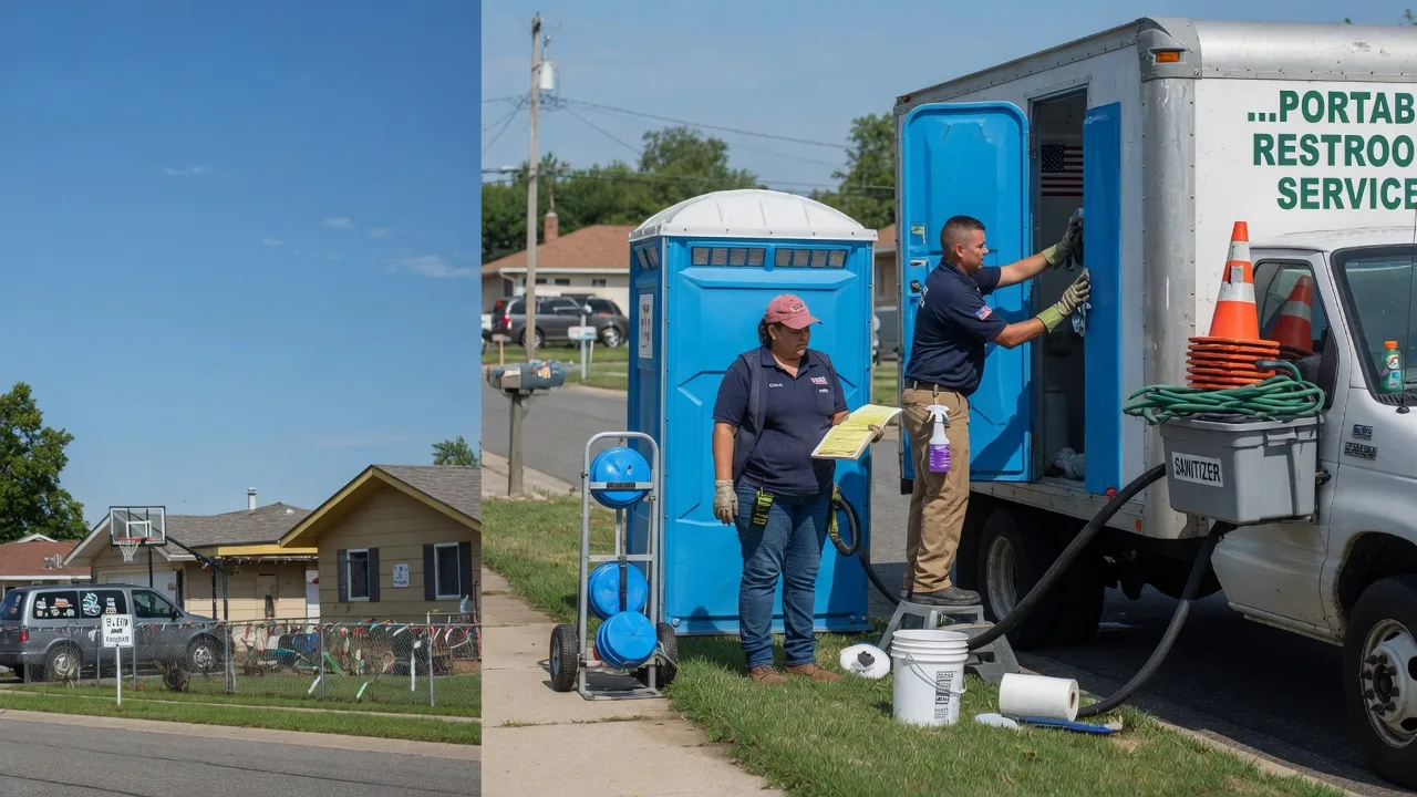 Portable Toilet Rental in Sarepta, LA near me